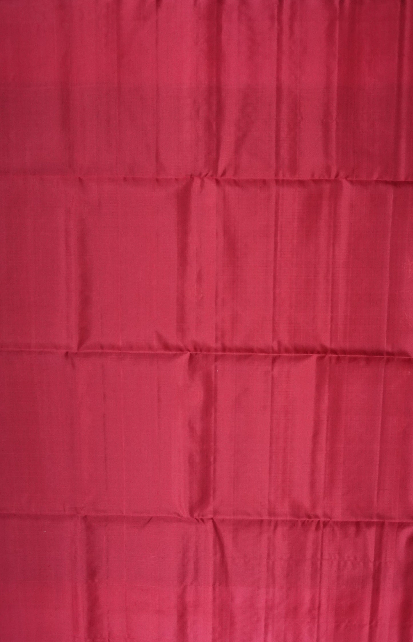 Wine & Rani Pink Handloom Kanchipuram Soft Silk Saree with Zari Checks
