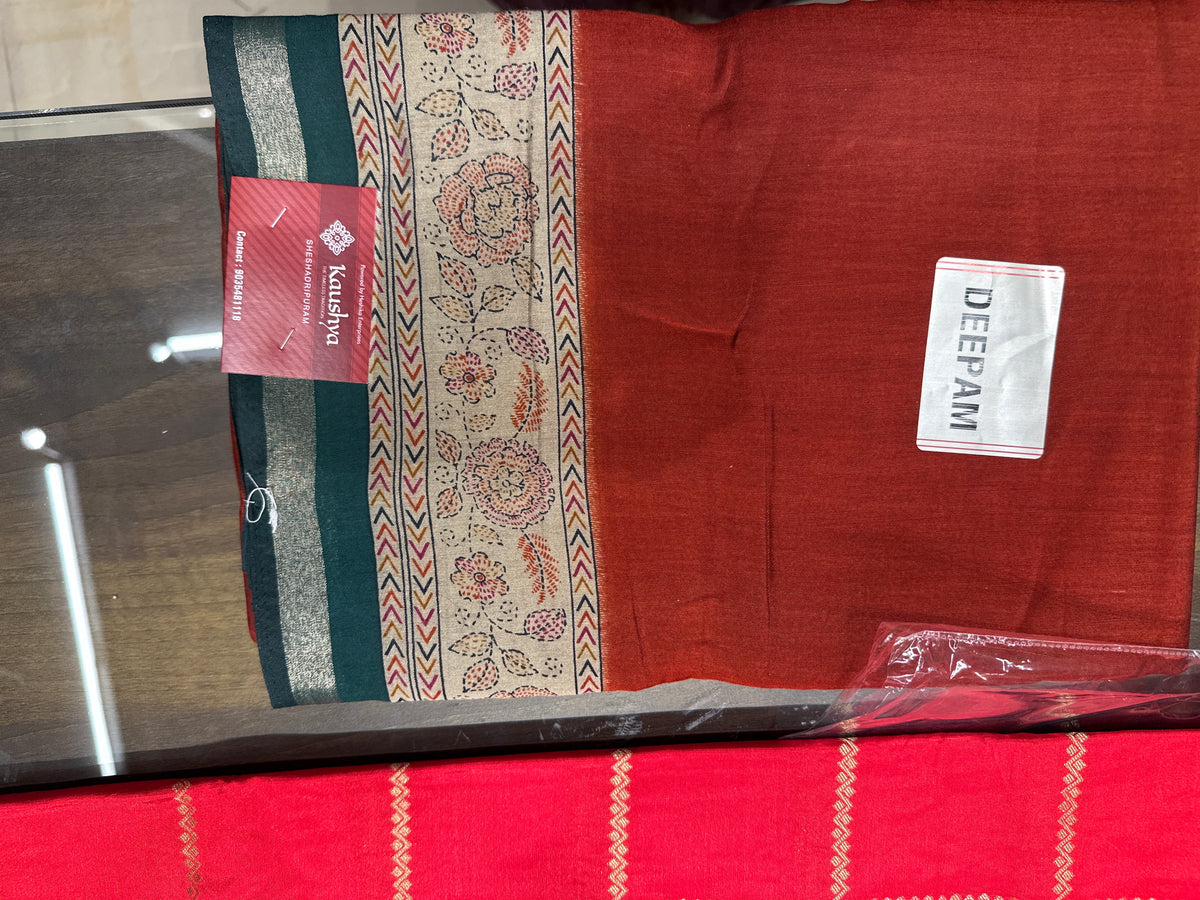 Deepam cotton silk