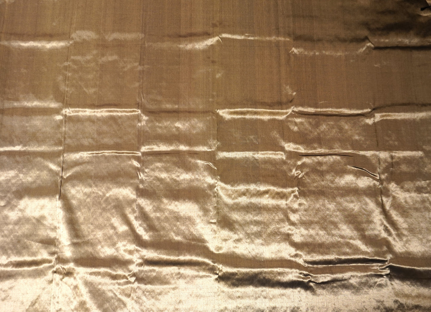 Gold Maheshwari Silk Cotton Saree