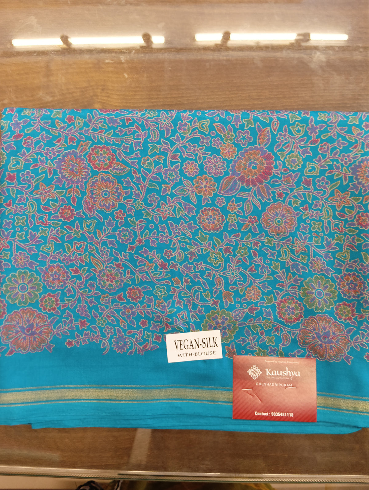 Vegan silk saree