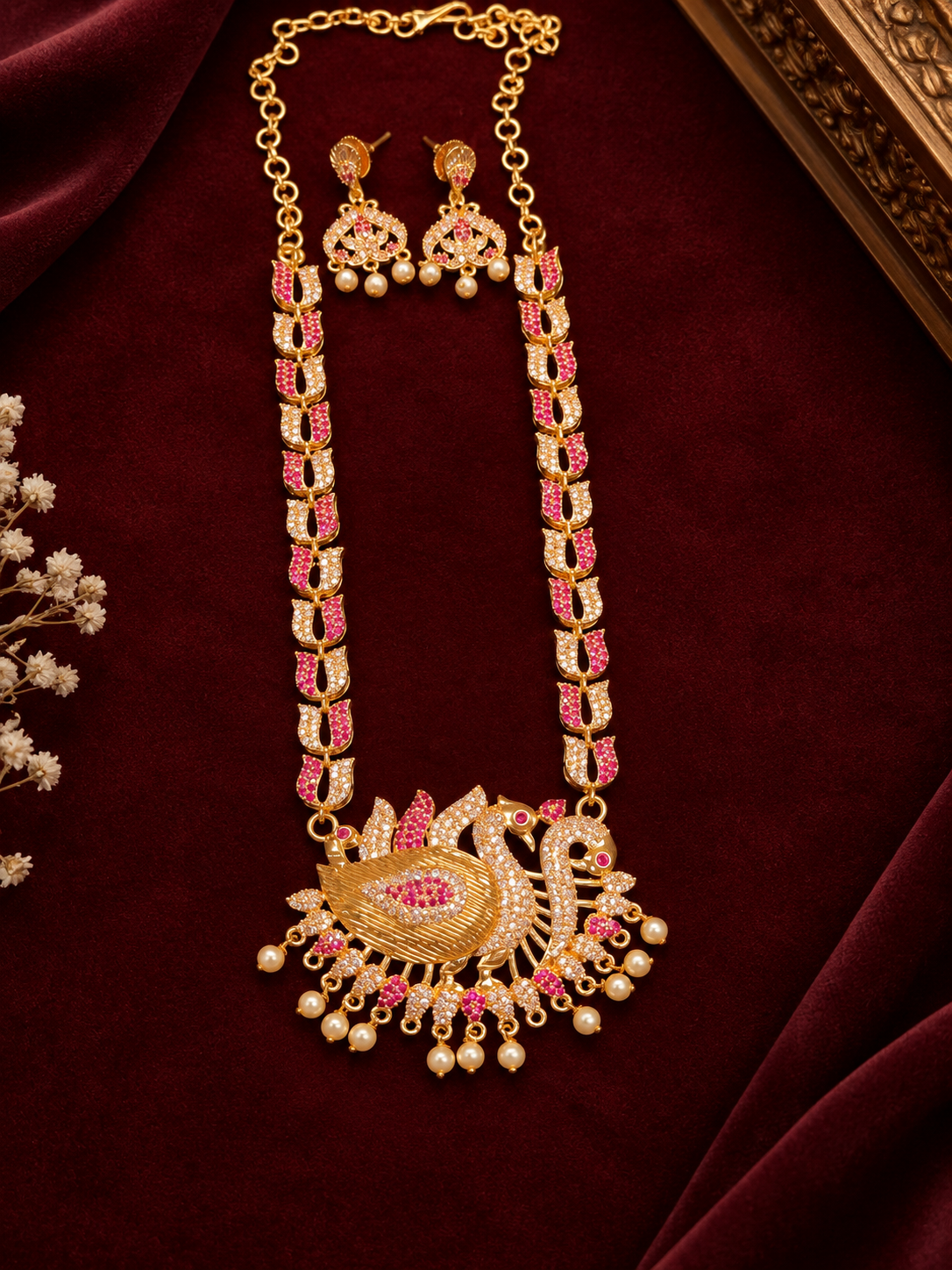 Royal Mayura Long Chain Set