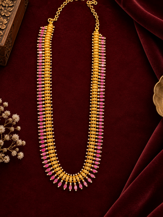 Ruby Leaf Heritage Long Chain
