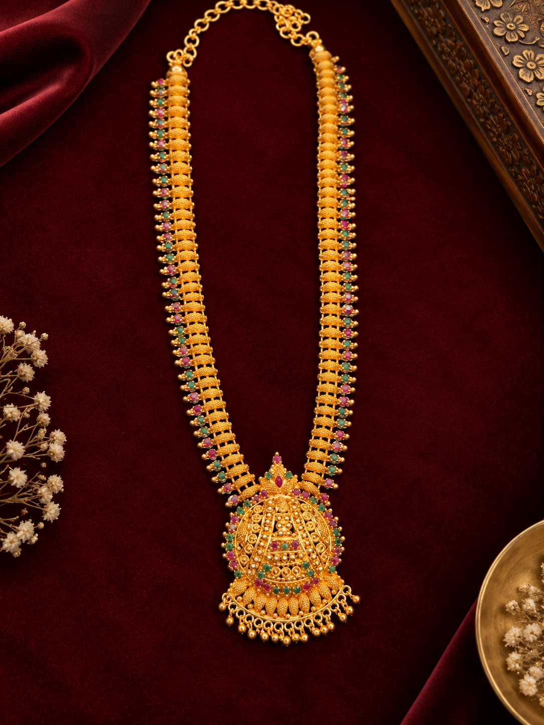 Meenakshi Temple Long Chain