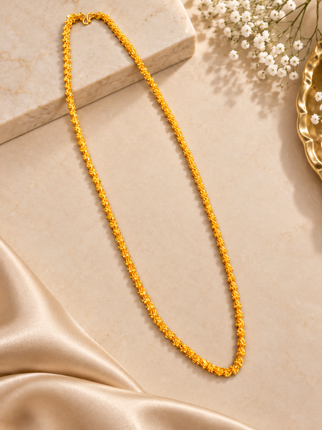Moggu Twisted Men’s Chain Gold Plated