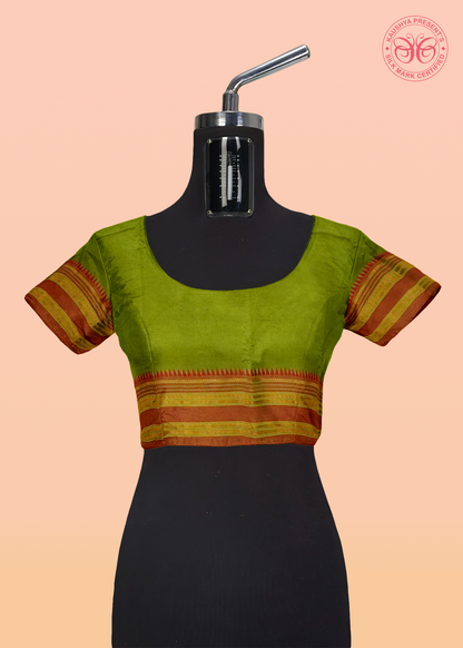 Green Pure Silk Narayanpet Saree