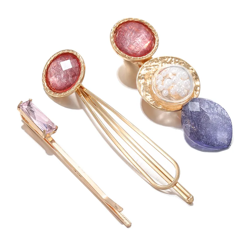 Multicolor Gem Hairpin